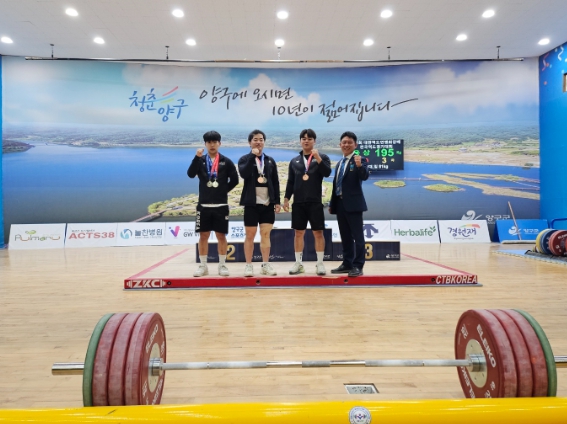 진안군청 역도팀, 전국역도경기대회에서 좋은 성적 거둬