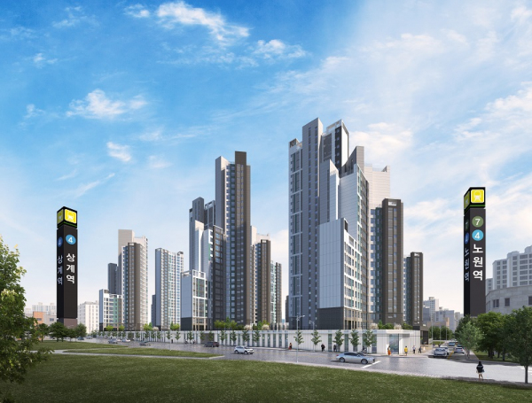 노원스타파크리움 투시도 노원파크 민간임대주택조합 창립준비위원회 이미지 제공