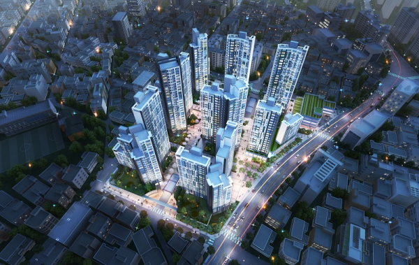 노원스타파크리움 투시도 노원파크 민간임대주택조합 창립준비위원회 이미지 제공