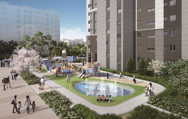 노원스타파크리움 투시도 노원파크 민간임대주택조합 창립준비위원회 이미지 제공