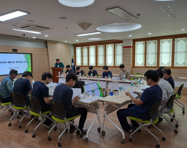 구미시, 럼피스킨 예방 위해 송아지 백신 접종 실시