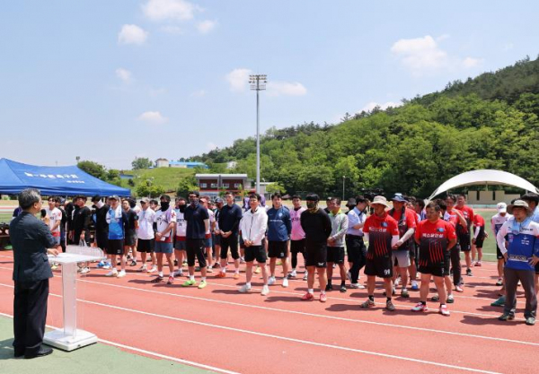 영양군, 제21회 영양군수기 족구대회 개최