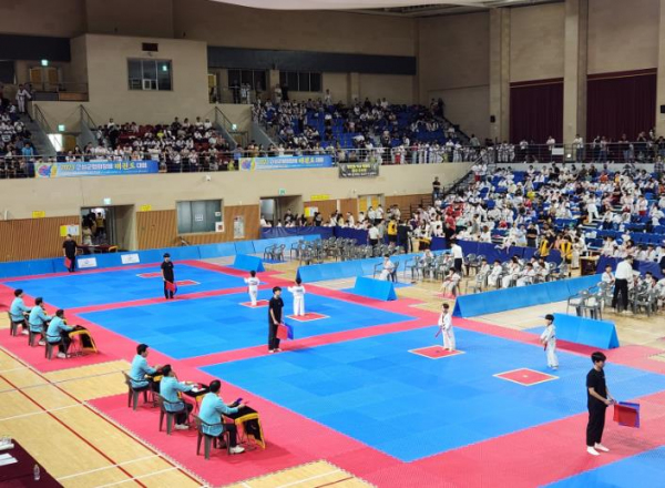 고성군, ‘제33회 경남협회장기 태권도대회’ 개최