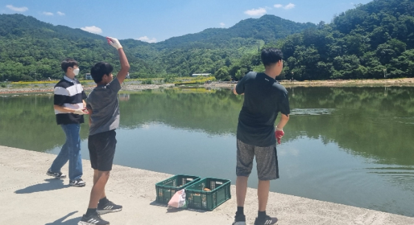합천군 학교밖청소년지원센터 ‘청.바.지’봉사활동 실시