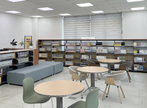 거창군립한마음도서관 웹툰 특화코너 운영