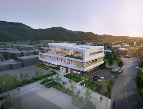 원덕도서관 전경(조감도)