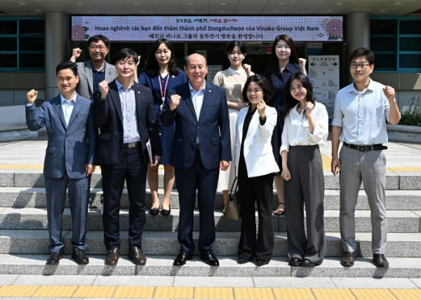 베트남 비나코그룹, 해외 유학생 유치를 위한 동두천시 방문