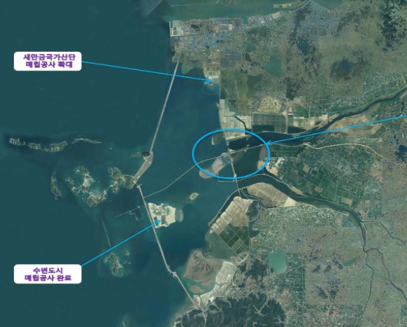 새만금의 발전상(2023년도)