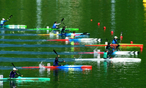 2023년 열린 화천파로호배 전국카누대회