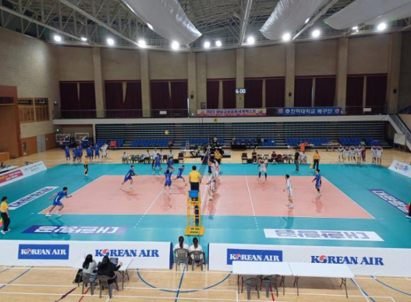고성군 ‘2024 대한항공배 전국대학배구 고성대회’ 개최