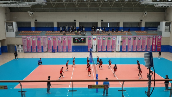 통영시 중고배구대회 역대 최대규모 참가!