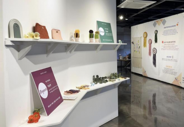 작년 전시회 운영 모습