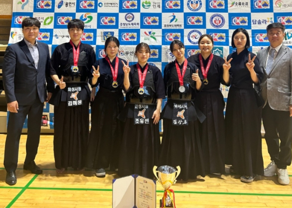화성시 검도팀, 대한검도회장기 전국 실업검도대회 여자 단체전‘준우승’