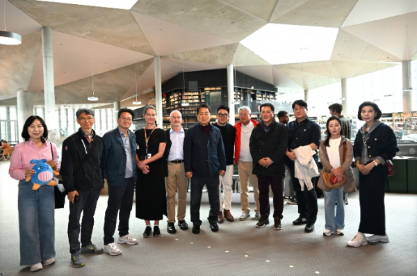 울산 남구 정책자문단, 오슬로 다이크만 뵈르비카 도서관 방문