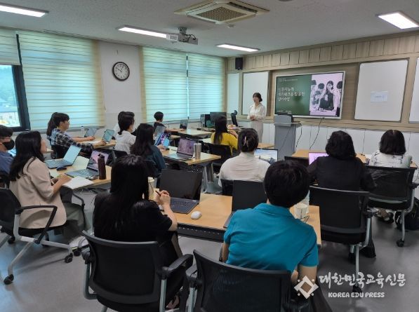 태안교육지원청, 2024 지능정보기술 활용 영어교사 역량강화 연수