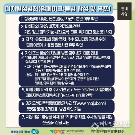 딥페이크 대처요령