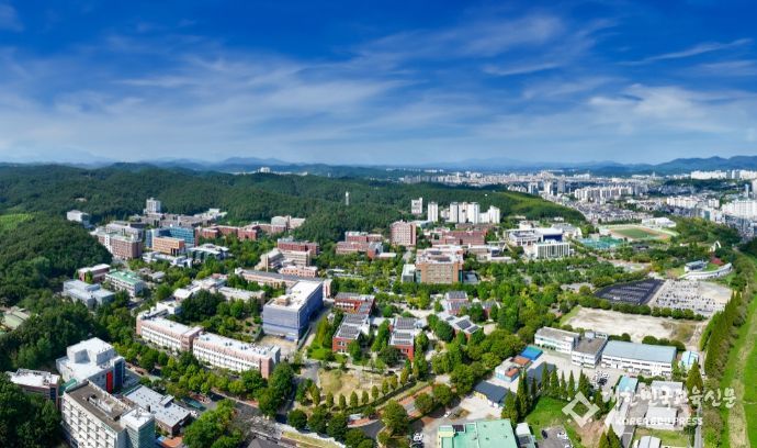 경상국립대 가좌캠퍼스 전경