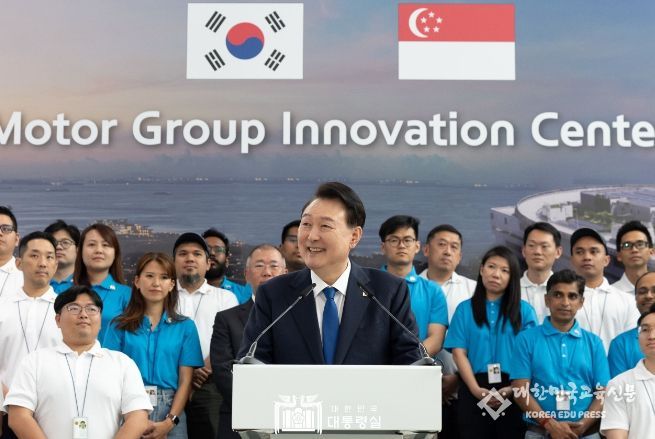 10월 8일 윤석열 대통령은 싱가포르의 주롱 혁신지구에 위치한 '현대차 글로벌 혁신센터'(이하 혁신센터)를 방문했다.