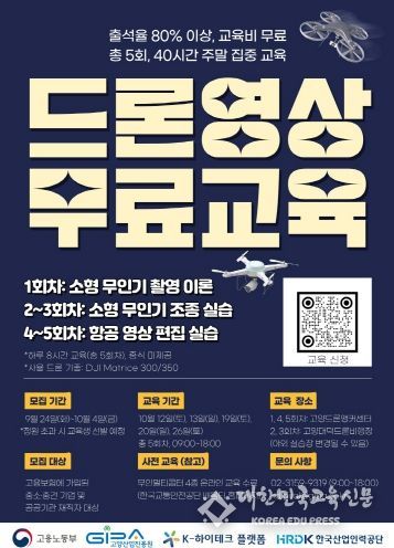 영상 콘텐츠 제작 과정 포스터