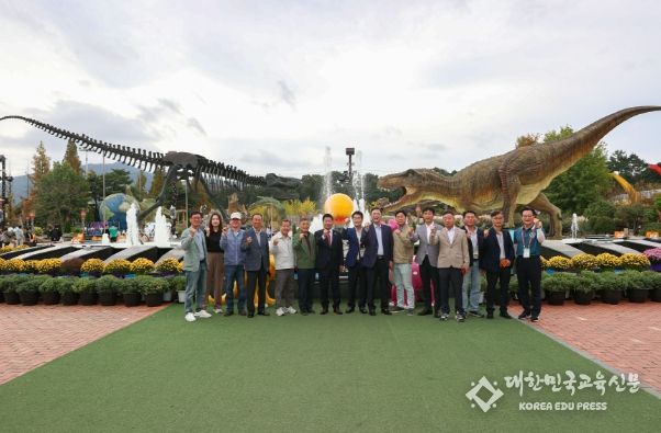 2024경남고성공룡세계엑스포 고성군 출입기자단 현장투어 진행