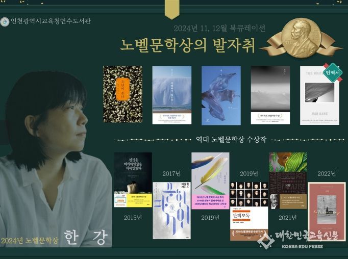 인천광역시교육청연수도서관, 노벨문학상 수상 기념, 북큐레이션