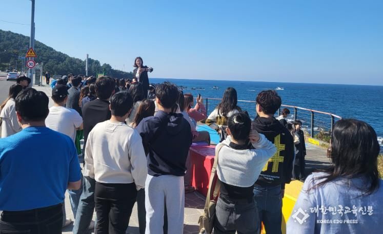 학교밖청소년 수학여행 사진