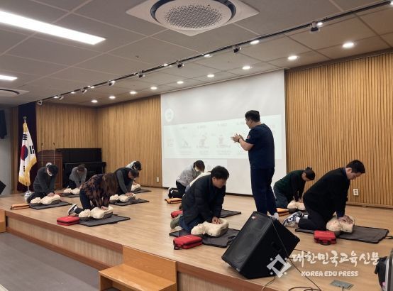 인천광역시교육청연수도서관, 이용자와 함께하는 심폐소생술 교육