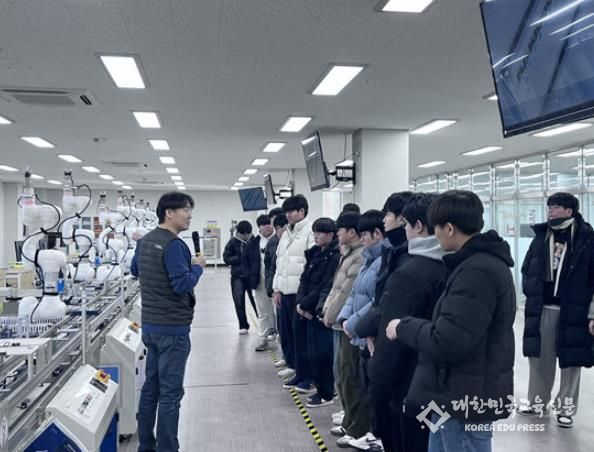영천시 폴리텍대학 로봇캠퍼스, 상주공업고 대상 진로체험 실시