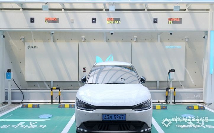 ‘서울 보이’ 시스템 갖춘 주차장 모습