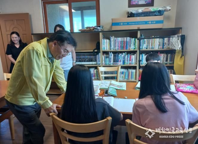 서산교육지원청, 지역아동센터 라온배움교실 컨설팅 방문